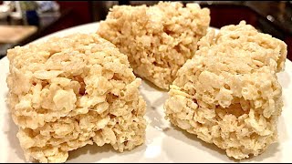 Rice Krispies Treats Easy Rice Krispies Recipe  Best Rice Krispies Treats  Rice Crispy Recipe [upl. by Llerref]