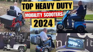 Top Heavy Duty Mobility Scooters of 2024 [upl. by Nyrak338]