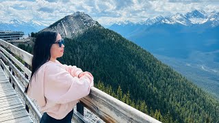 Banff Gondola ExperienceTop of Sulphur MountainGondola RideSulphur Mountain Boardwalk [upl. by Canute]