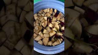 Brinjal curry 🍆🍆benefits food trending youtube cooking minivlog ytshorts [upl. by Enilatan]