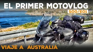 El PRIMER MOTOVLOG ¡AÑO 2009  VIAJE A AUSTRALIA  Vuelta al Mundo con CHARLY SINEWAN S00E01 [upl. by Hephzibah]