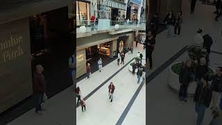 A Walk Through the Toronto Eaton Centre mall in Downtown Toronto [upl. by Connell]