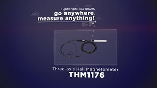 Metrolab 3axis Hall and Fluxgate magnetometers THM1176 TFM1186 [upl. by Slaohcin]