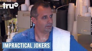 Impractical Jokers  Joe Gets a Face Full of Water [upl. by Edmanda]