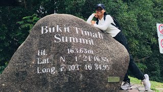 Bukit Timah  The summit  Hiking 2024 sg bukittimah thesummit singapore 2024 [upl. by Idmann991]