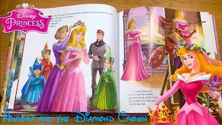 Disney Princess Aurora and the Diamond Crown Bedtime Storybook Read along for kids [upl. by Cung]