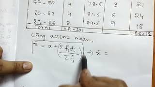 Assume mean Statistics Statistics class 10 in telugu cbse [upl. by Abott]