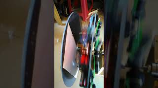 Gravity Wheel Unbalanced Wheel with Arduino Due [upl. by Yk292]