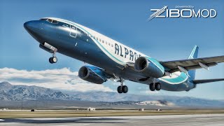 Real 737 Pilot LIVE  Testing the latest ZIBO MOD  Cordoba – Mendoza  XPlane 12 [upl. by Ymme998]