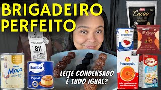 Melhores ingredientes para um brigadeiro perfeito [upl. by Lenod559]