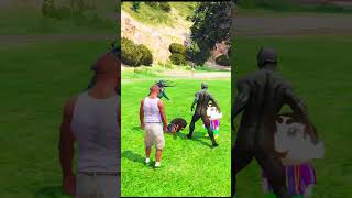 Chop Ke Sath Sath Franklin Ki Bhi Pitaai Ho Gayi 😄😂  gta5 shorts [upl. by Edgar]