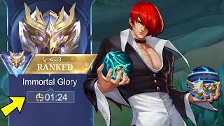 I USED NEW BUILD CHOU IN MY LAST MATCH BEFORE END OF SEASON  must watch  Mobile Legends [upl. by Lashond]