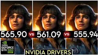 Nvidia Drivers V 56590 vs V 56109 vs V 55599  Drivers Comparison [upl. by Anawad]