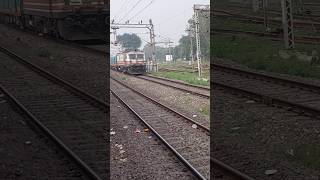 Train Horn Sound Effect comparison GZB WAP5 and MDH WAP7 at Ambala [upl. by Elyc155]