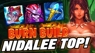 BURN NIDALEE BUILD TOP IS BACK TRAPS DO DAMAGE RANKED  League of Legends [upl. by Theta972]