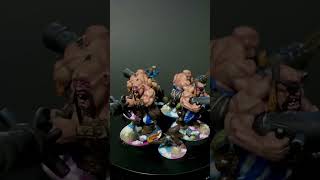 Ogor gluttons ageofsigmar aos ogormawtribes warhammer miniaturepainting [upl. by Carlie]