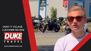 Duke TT Village  Customer Review  Ryan Vickers  Isle of Man TT 2023 [upl. by Oys]