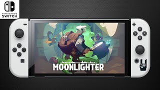 Moonlighter Nintendo Switch OLED Handheld Gameplay [upl. by Alma128]