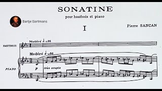 Pierre Sancan  Oboe Sonatina 1957 [upl. by Clementis472]