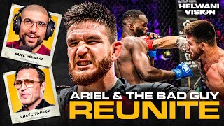 Ariel amp The Bad Guy reunite react to Bellator title fight  Full Fight  Helwanivsion [upl. by Farl]