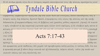 Acts 71743Tyndale Bible Church [upl. by Flannery]