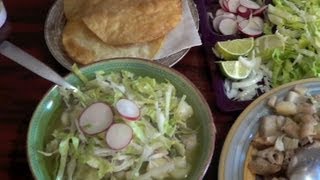 Receta de pozole verde  La receta de la abuelita [upl. by Seagrave530]