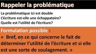 Ecrit bac11  Explication en français  la conclusion [upl. by Otrebmuh124]