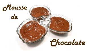 MOUSSE DE CHOCOLATE  Recetas Thermomix [upl. by Tayyebeb]