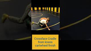 Crossface cradle from knees cartwheel finish 1of2 [upl. by Jade707]