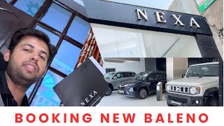 Booking New Nexa Baleno Sigma Car Part 1 [upl. by Debo]