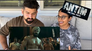 Antim  The Final Chapter Trailer Reaction  Salman Khan Aayush Sharma  RajDeepLive [upl. by Andromada]