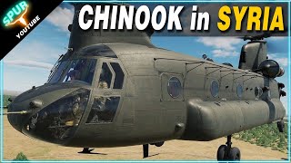 Chinook Combat in Syria Grayflag Syria Multiplayer PvE  DCS [upl. by Nelyk]