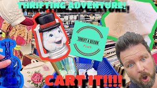 THRIFTING ADVENTURE shopping homedecor education thrift thrifting vintagestyle decor [upl. by Neelehtak]