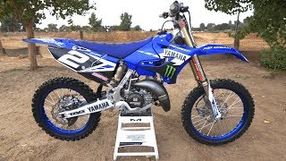 Motocross Action tests Ryan Villopotos Yamaha YZ125 2 Stroke [upl. by Croix]