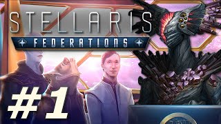 Stellaris Federations  The United Geodes of Ruk Part 1 [upl. by Neesay472]