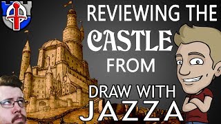 Is the castle by DRAW WITH JAZZA realistic feat Jazza himself [upl. by Babby]