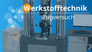 Zugversuch zerstörende Werkstoffprüfung [upl. by Katherina]