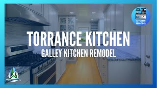 Galley Kitchen Remodel in Torrance CA  Bay Cities Construction [upl. by Stanislas]