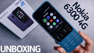 Nokia 6300 4G Keypad Phone  Feature Phone  Unboxing Review [upl. by Crescint864]