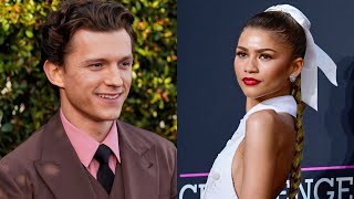 Zendaya and Tom Holland Share Sweet Moments at Challlengers Premiere In London [upl. by Noemi]