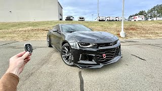 2023 Chevrolet Camaro ZL1 Start Up Exhaust Test Drive Walkaround POV and Review [upl. by Glavin]