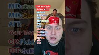 My Team Vs Your Team  Premier League Edition shorts [upl. by Alisander683]