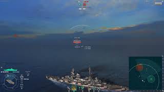 Hood vs Bismarck WOWS Battle of Denmark Strait [upl. by Herbie]