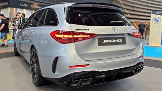 NEW MercedesAMG C63 S E Performance Estate 2024 680HP 4Cylinder  Visual Review [upl. by Ihtak]