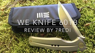 WE Knife 601B Review  BRAND NEW Exceptional Flipper [upl. by Spense231]