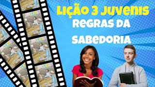 LIÇÃO 3 JUVENIS SOUL  ● 20 À 26 DE JULHO● REGRAS DA SABEDORIA ● REI SALOMÃO E AS DUAS MÃES [upl. by Ariom167]