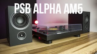 Активная полочная акустика PSB Alpha AM5 ✔ Обзор [upl. by Lleryt]