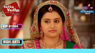 Kalyani और परिवार ने मनाया रक्षाबंधन  Balika Vadhu  बालिका वधू  Highlight  Ep 1365 [upl. by Adnarym]