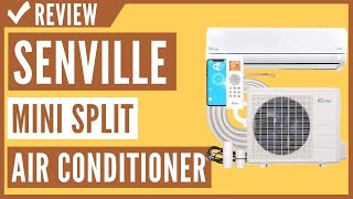 Senville 24000 BTU Aura Series Mini Split Air Conditioner Review [upl. by Tcideneb]