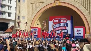 TVCC  NCA College Cheer Championship in Daytona Beach FL 04072023 [upl. by Sassan]